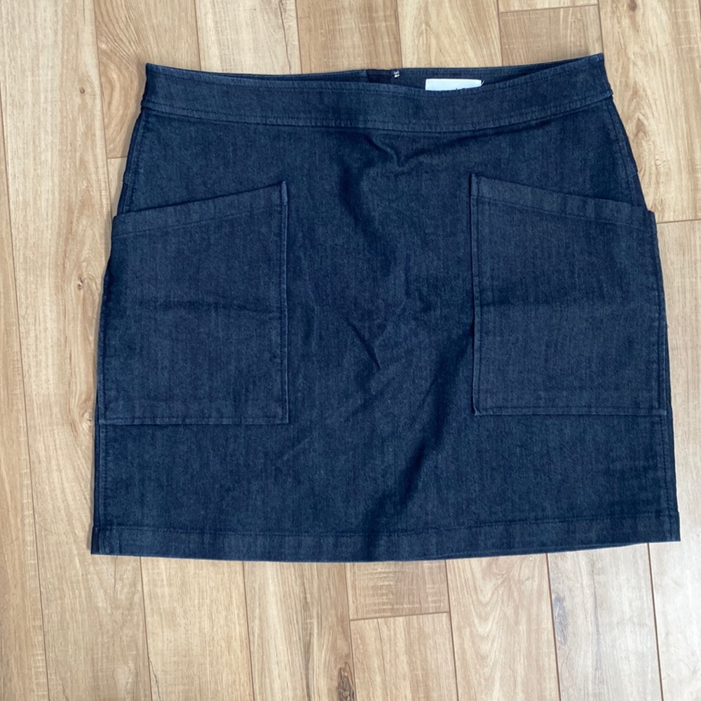 Loft Jean Skirt